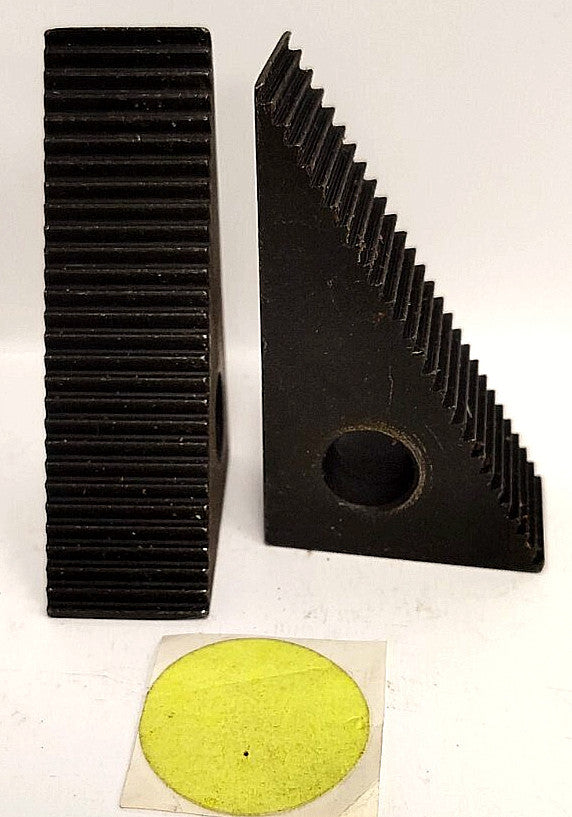 UNBRANDED SERRATED STEP BLOCKS STEEL MATERIAL **LOT OF 2**