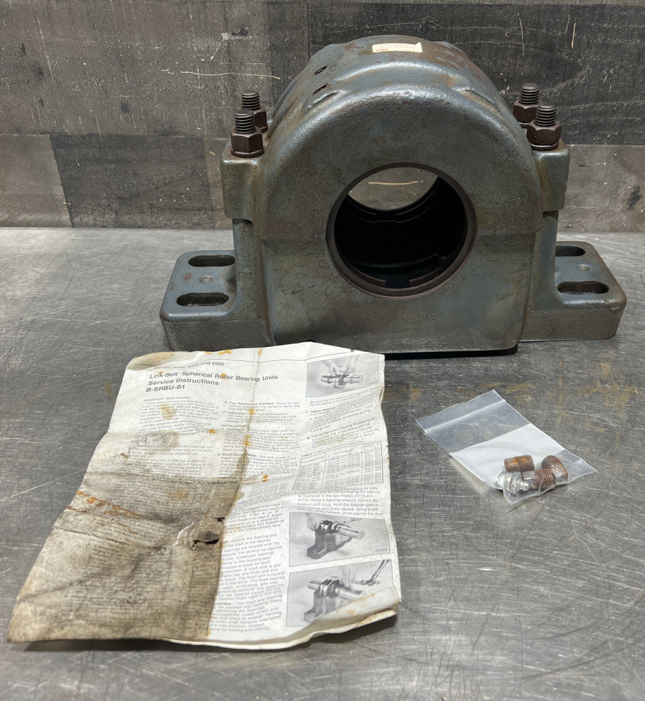 LINK BELT Pillow Block Bearing Housing PTC PELB6863FR3 Nos Surplus. Item ID 3