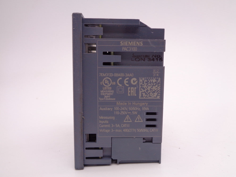 SIEMENS 7KM3133-0BA00-3A00 (AS PICTURED) NSNP
