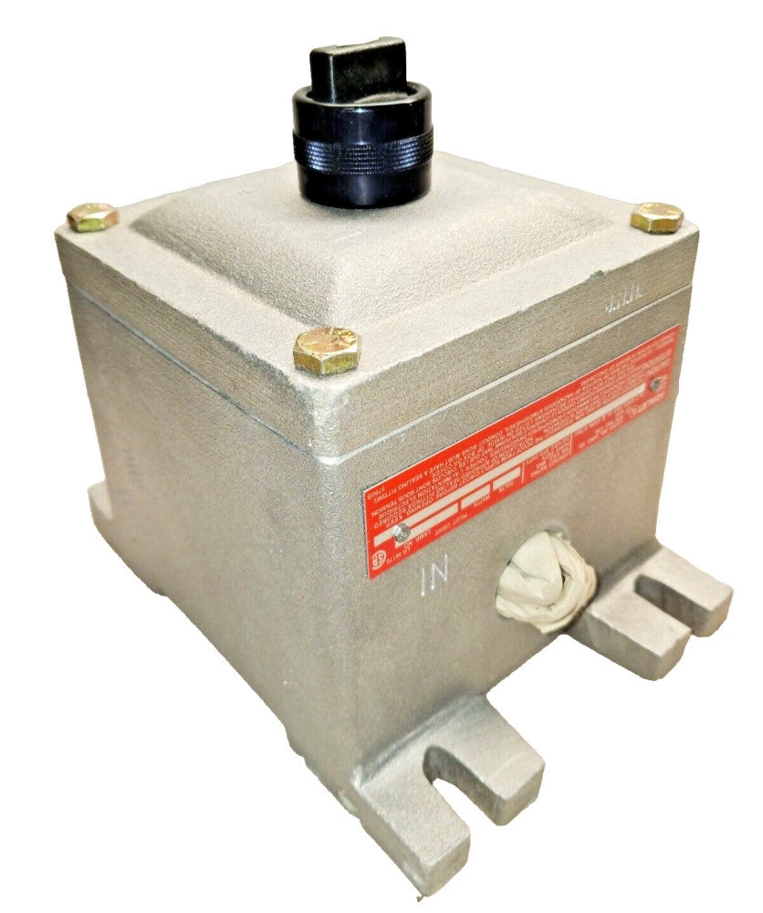 NEW J.M. CANTY JMC 3 POSITION HAZ LOCATION SELECTOR SWITCH HYL80-1C-EXP