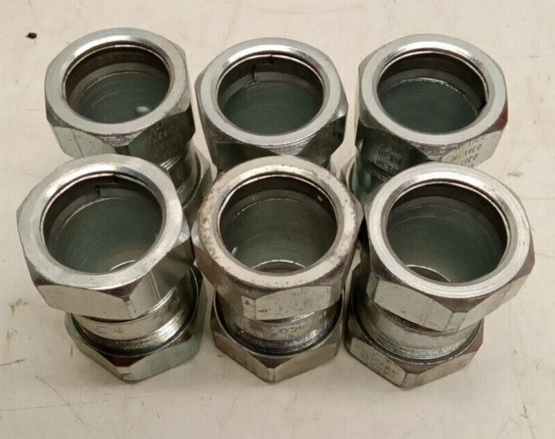 Appleton 3/4" Compression Coupler (Lot Of 6)