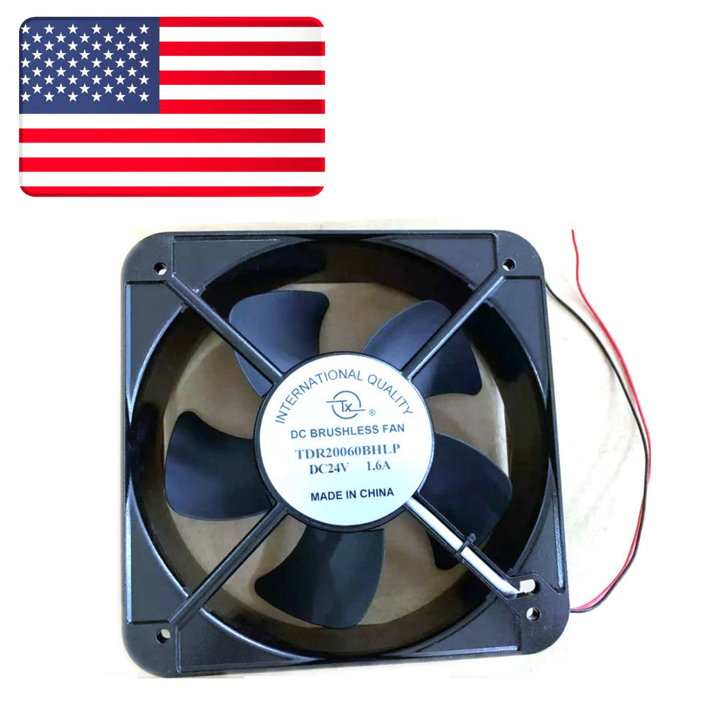NEW TX TDR20060BHLP 2wires Cooling Fan 24V 1.6A - US Stock
