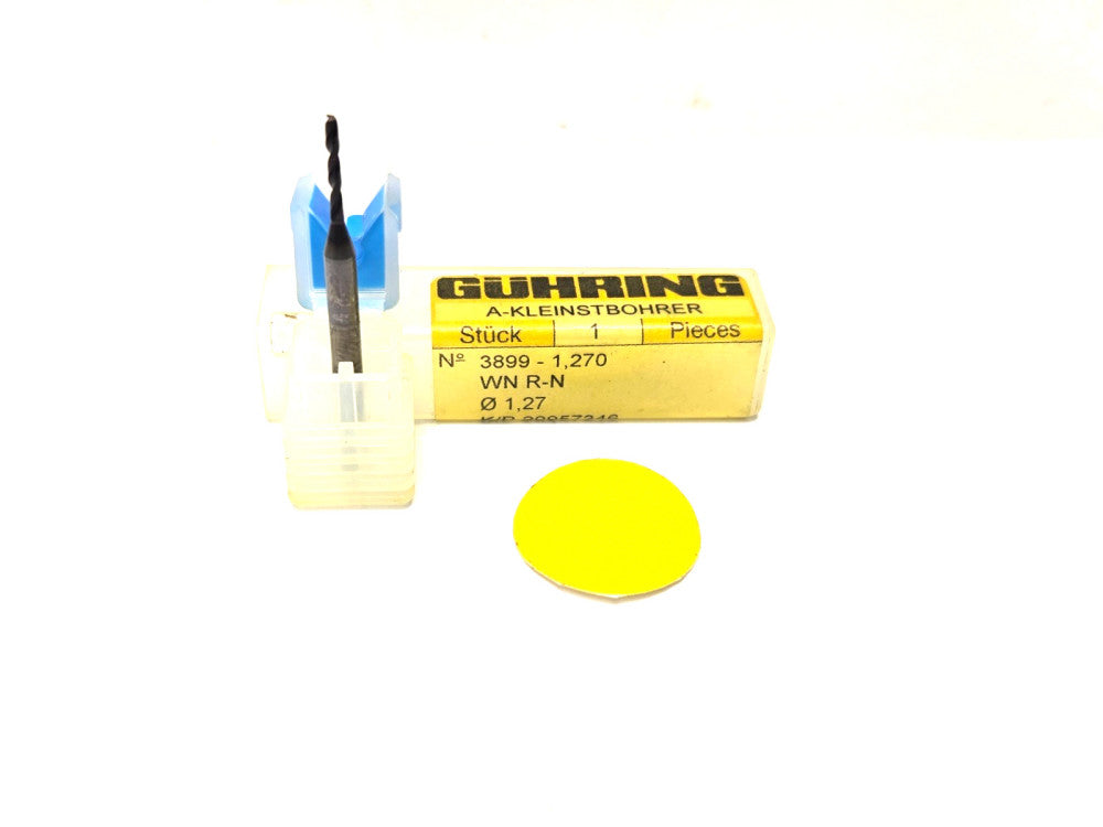 GUHRING *3899* 1.27mm TYPE N, MICRO PRECISION, CARBIDE DRILL BIT
