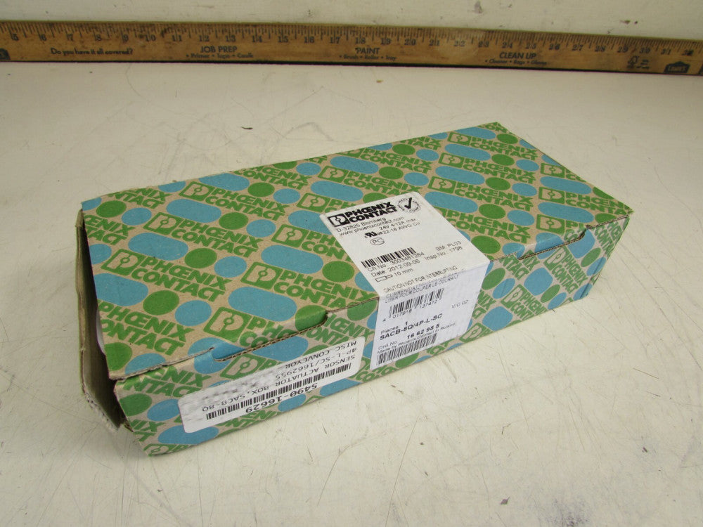 PHOENIX CONTACT SACB-8Q/4P-L-SC SENSOR ACTUATOR BOX NEW FACTORY SEALED M/OFFER !