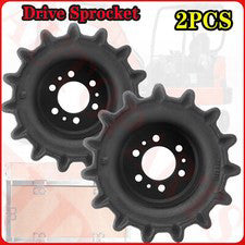 2Pcs Drive Sprocket 15 Teeth 5.75" Deep fit Bobcat T140 T190 T180 6736306 ,HOT