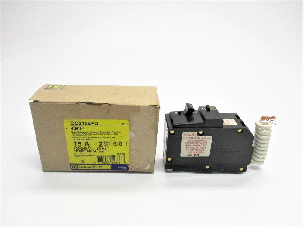 SQUARE D QO215EPD 120/240V 15A NSMP