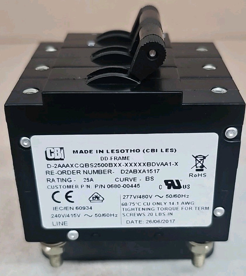 1) New CBI D2ABXA1517 25A