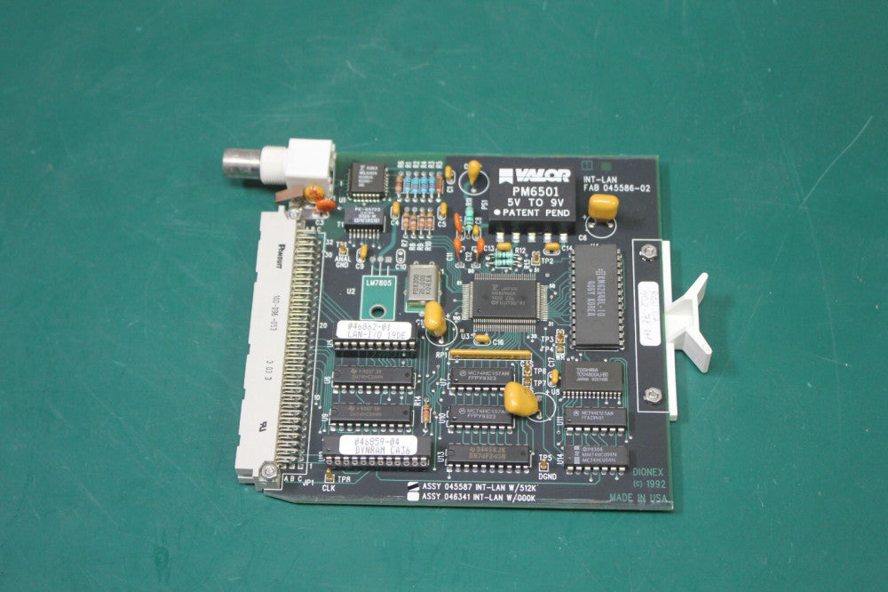 DIONEX NETWORK INTERFACE CARD 045587 INT-LAN W/512K