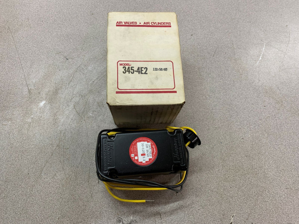 NEW IN BOX HUMPHREY PNEUMATIC SOLENOID VALVE 345-4E2