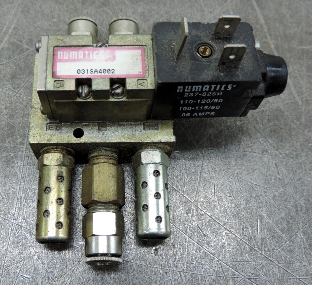 NUMATICS VALVE 237825B Solenoid Coil 6 AMP 50/60 Hz