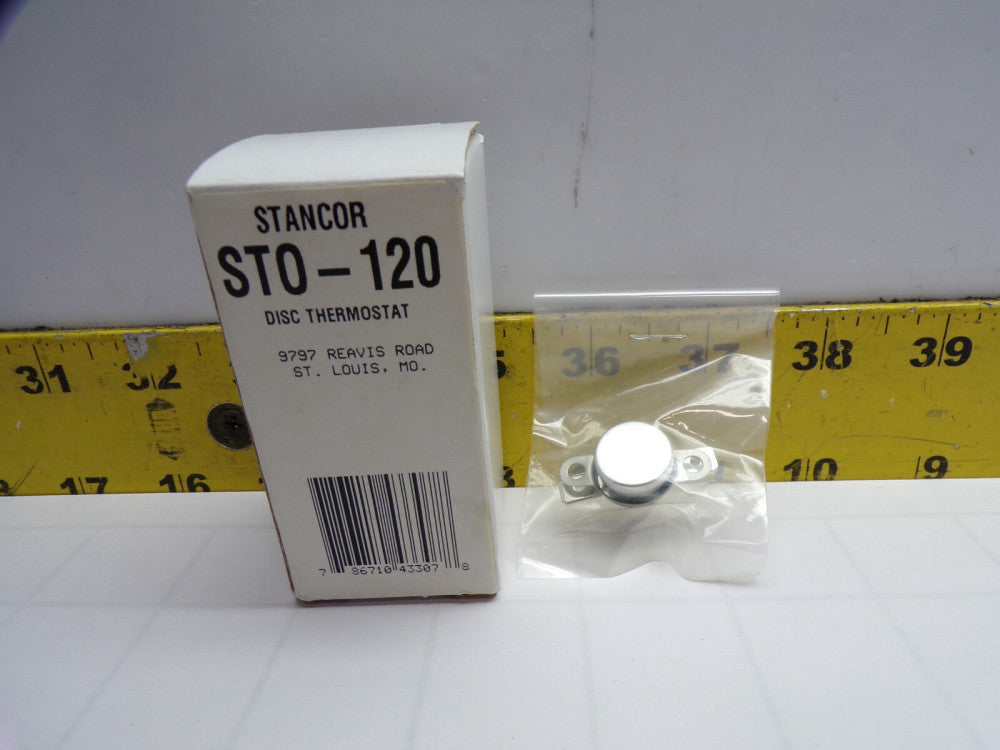 NEW STANCOR DISC THERMOSTAT STO-120 / ST0-120
