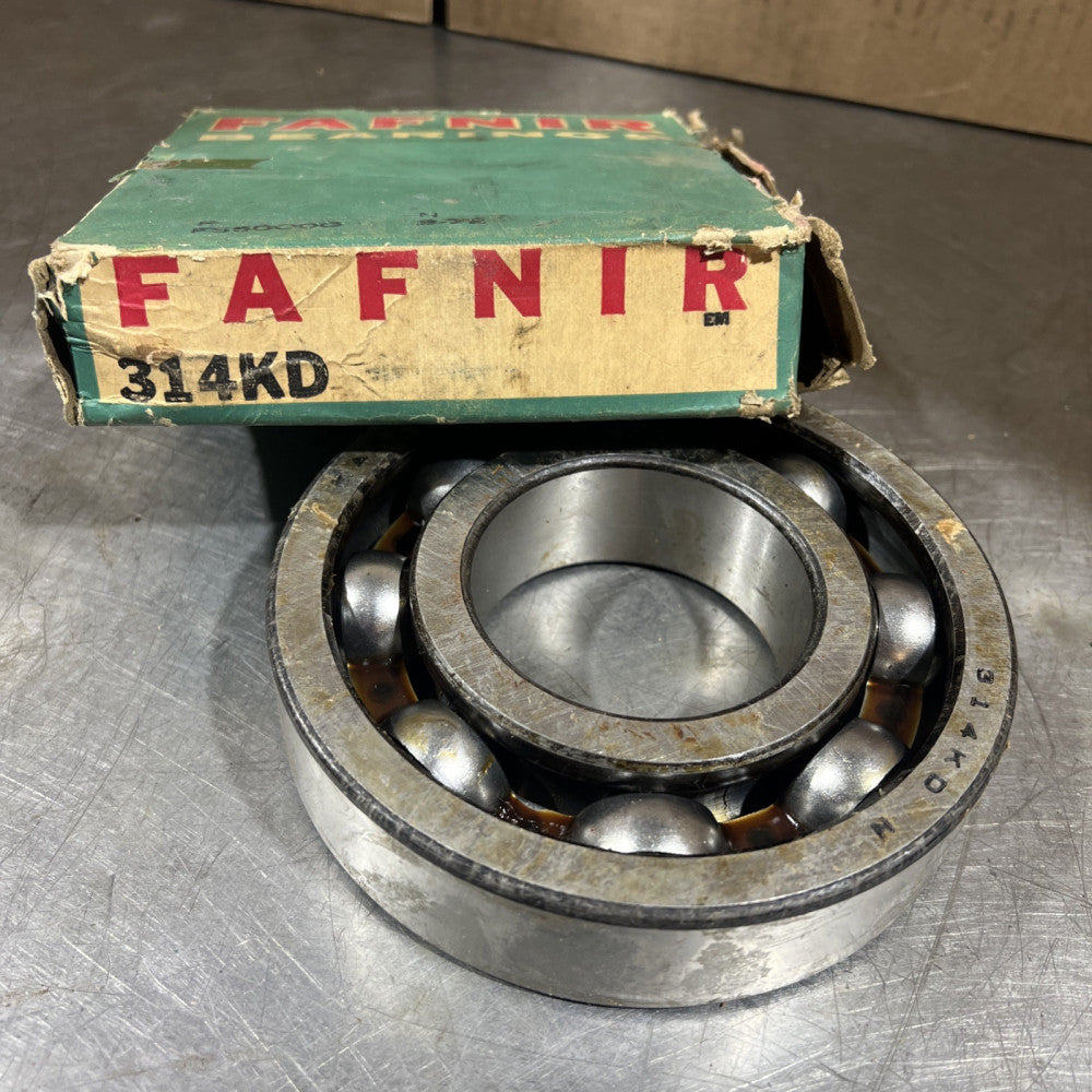 314KD Fafnir New Single Row Ball Bearing Nos Surplus