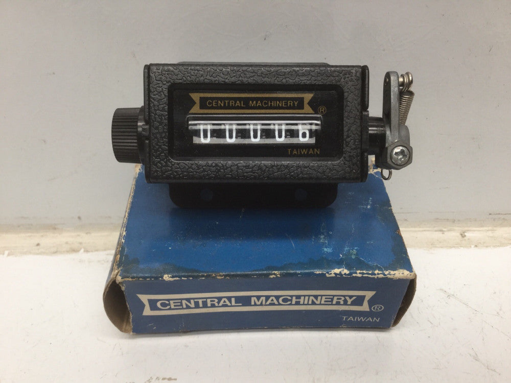 Central Machinery P3700, 5 Digit Ratchet Counter