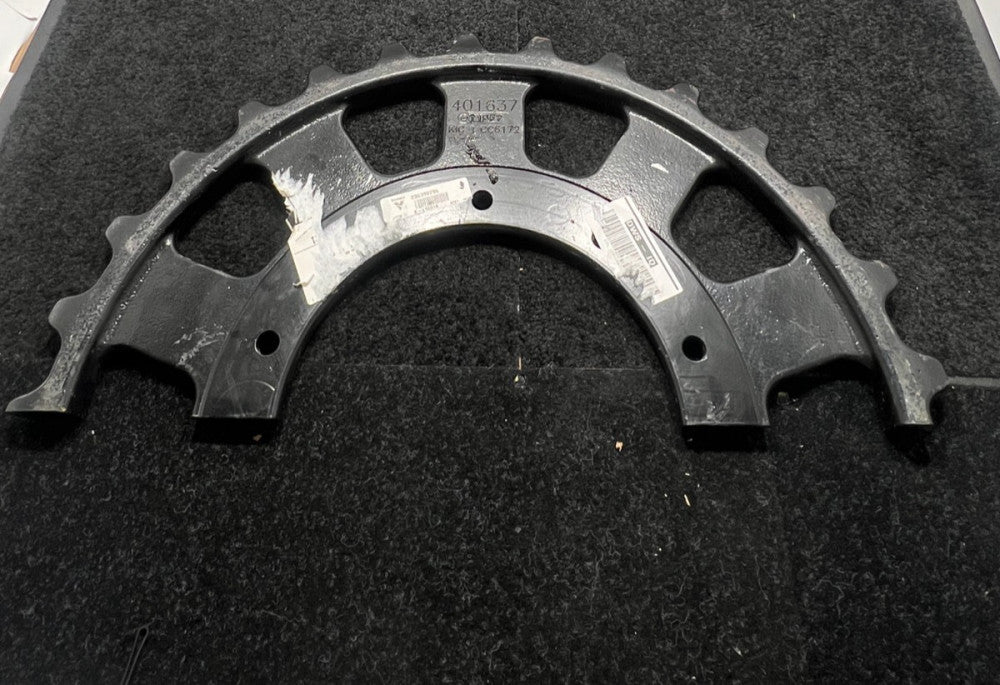 Vermeer 296390296 Machined Half - Left Sprocket Black, 401637