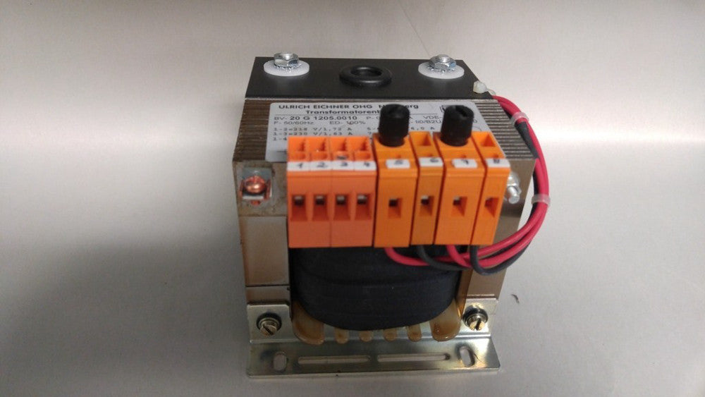 ULRICH EICHNER OHG NURNBERG TRANSFORMER BV-20 G 1205.0010 50/60HZ