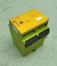 Pilz Safety Relay PNOZ XV3.1P 24 Vdc 4,5W 3n/o 1n/c 2n/o ID# 777522 Used