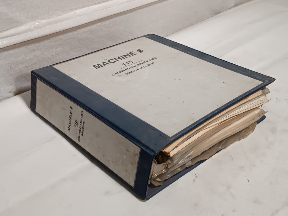 Cincinnati LR 100 & 200 Series Hypowermatic Milling Machine Parts List & MORE