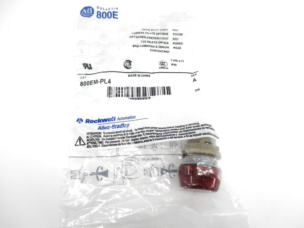 ALLEN BRADLEY 800EM-PL4 SER. A NSMP