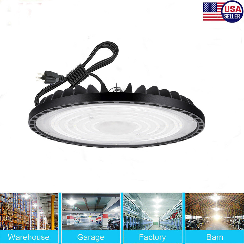 300W Led UFO High Bay Light Industrial Warehouse Commercial Led Shop Light 6000K