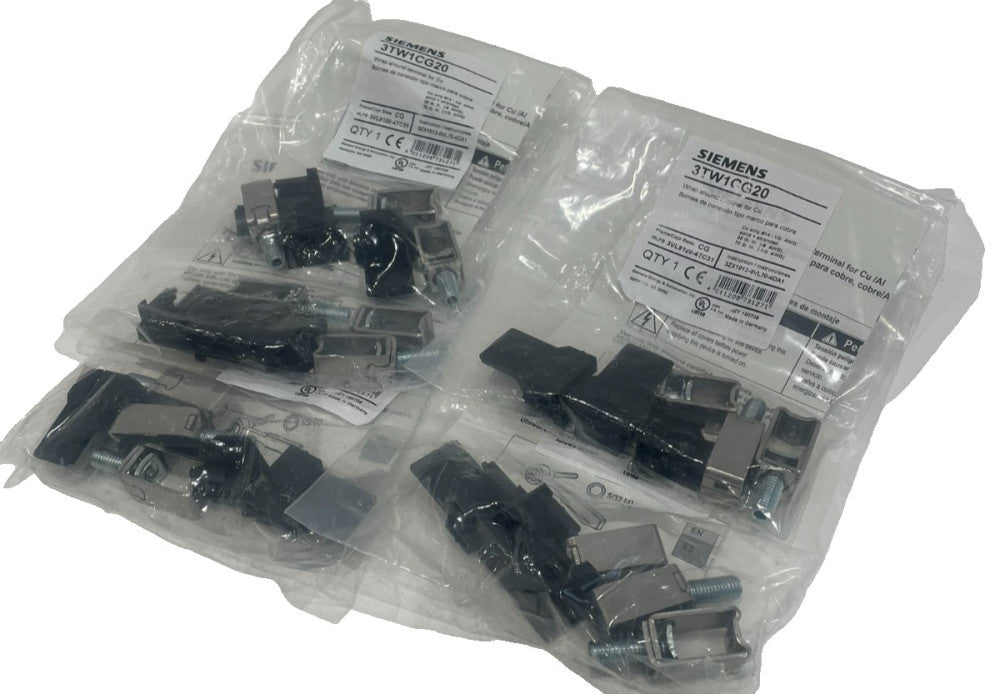 NEW SIEMENS 3TW1CG20 WRAP AROUND TERMINAL LOT OF 4