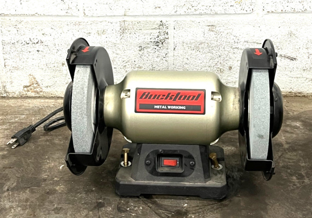 BUCKTOOL 8" BENCH GRINDER MODEL TLG-200L5 4.8A 3600RPM