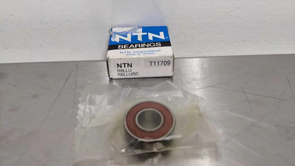 NTN R6LLU Single Row Radial Ball Bearing 0.3750" ID 0.8750" OD 0.2812" Wide /5C