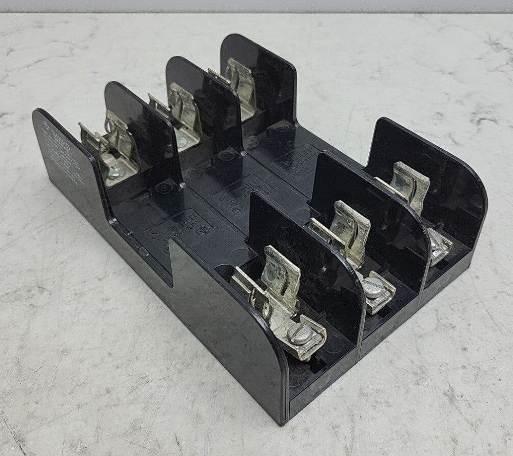 Gould Shawmut 60328R Fuse Block 600V 30A Class R Fuse Holder *USED