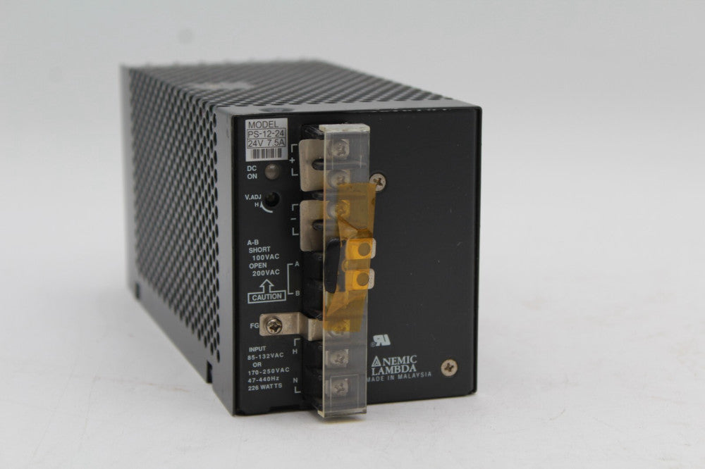 NEMIC-LAMBDA PS-12-24 24v 7.5A Power Supply
