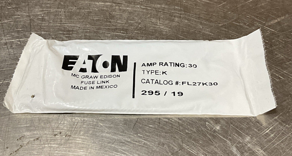 Eaton FL27K30 Definite Purpose Contactor 30amp Fuse Link