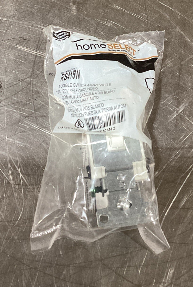 RS415W HUBBELL homeSELECT Residential Toggle Switch