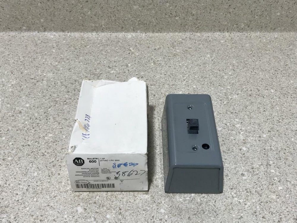 Allen Bradley Manual Motor Starter IP 600-TAX4 NEW