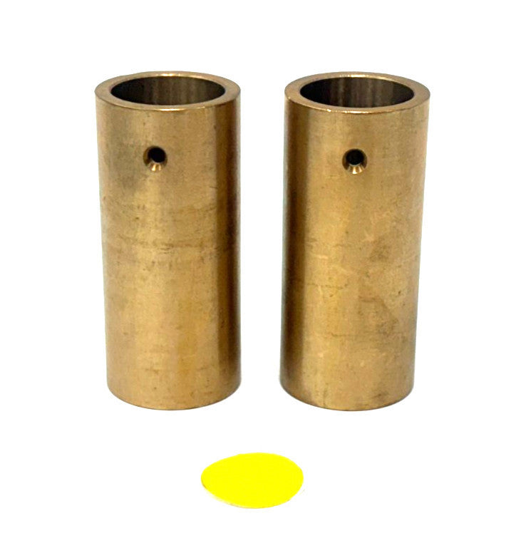 UNBRANDED BRASS 7/8" BUSHINGS LOT OF 2