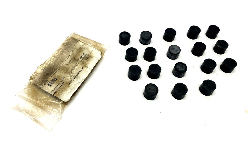 Knapp 763 535193 Buffer M6 Thread, 20mm Dia. x 15mm Tall 10244120 LOT OF 18