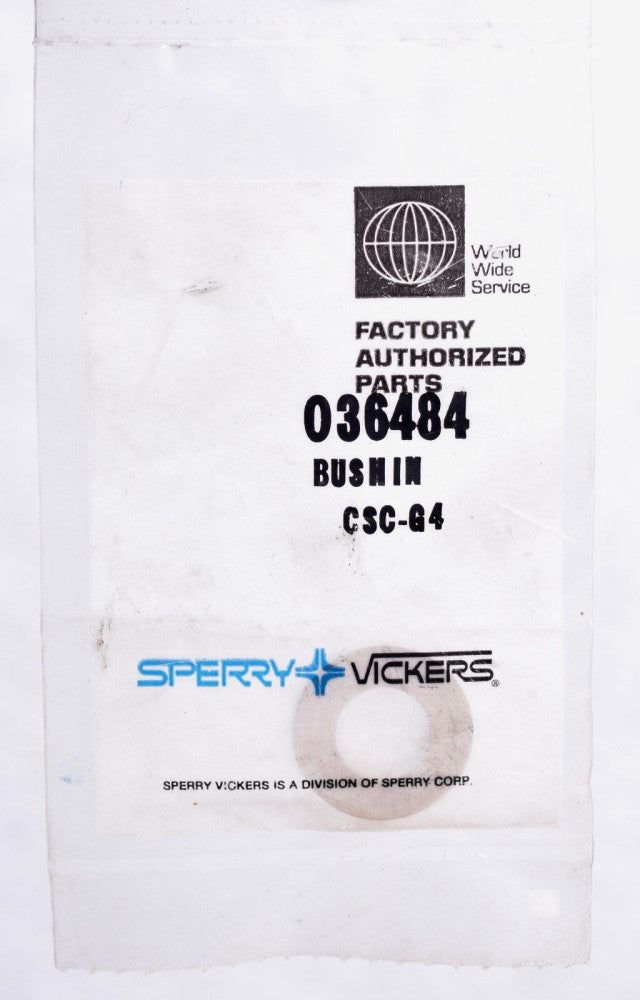 OEM Vickers Pump Brass Bushing CSC-G4 036484 Factory Sealed