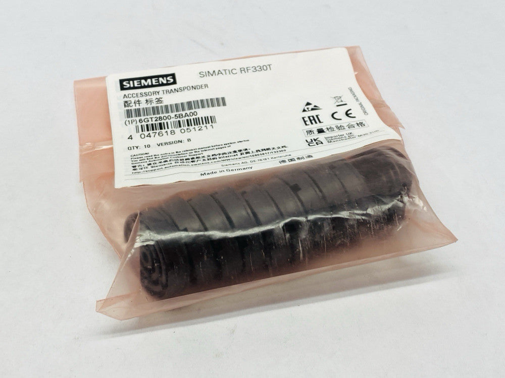 Siemens 6GT2800-5BA00 SIMATIC RF330T Accessory Transponder LOT OF 10