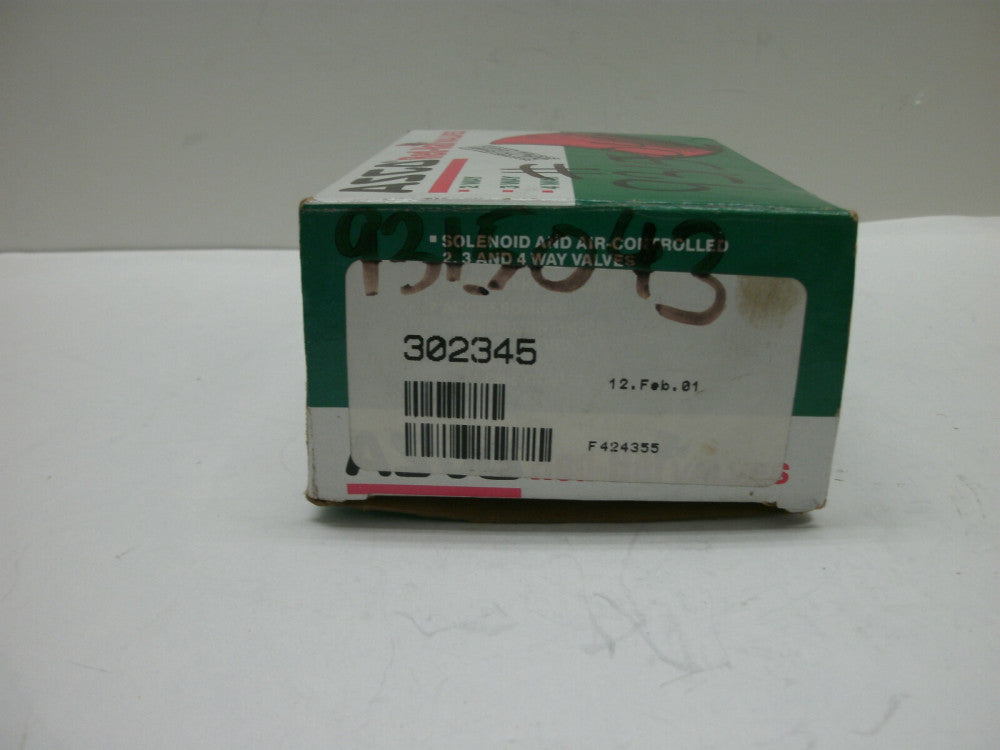 ASCO 302345 SOLENOID VALVE REBUILD KIT 8211 AD NEW IN BOX