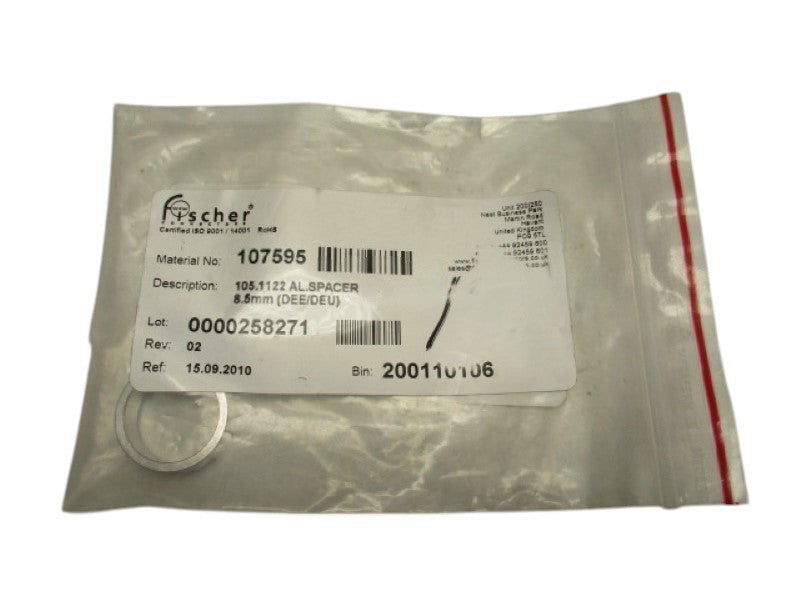 FISCHER 107595 ALUMINUM SPACER 8.5MM NSMP