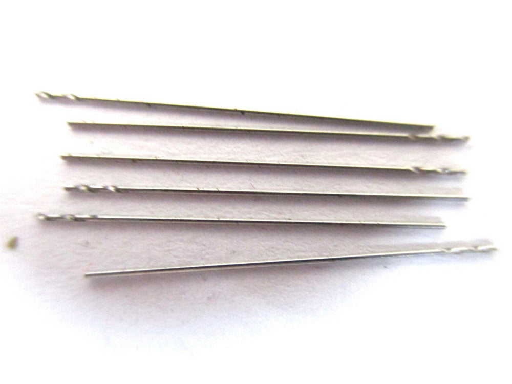 Nachi (0010870) 1/64 x 1/8 x 3/4 118° HSS Spiral Flute Jobber Drill - 6 PC