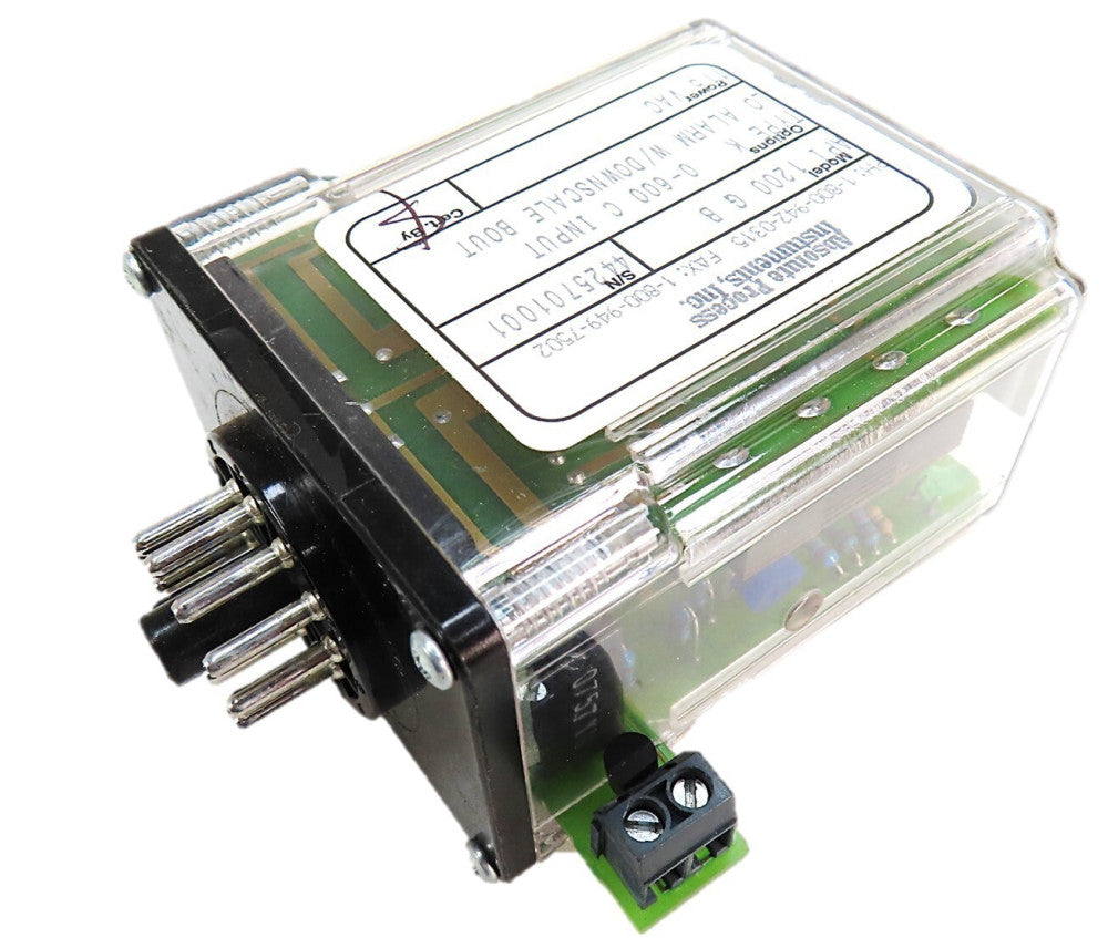 Absolute Process Instruments API 1200 G B API1200GB Type K 0-600C Input NIB