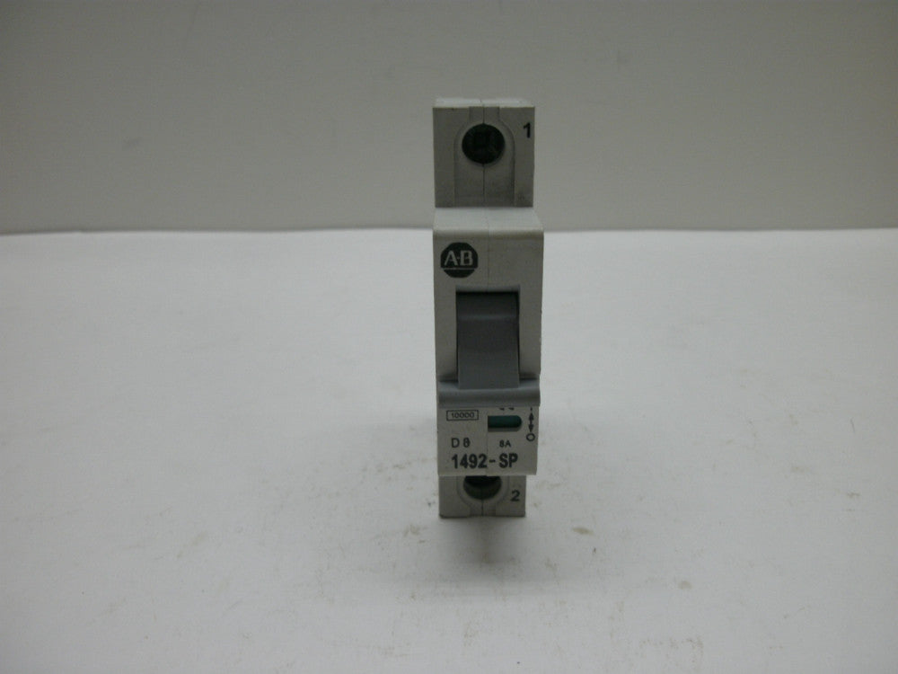 ALLEN BRADLEY 1492-SP1D080 SER C CIRCUIT BREAKER 8 AMP 1 POLE 240/415 VAC