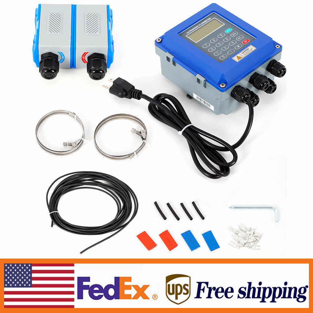 Ultrasonic Flow Meter TUF-2000B Liquid Flowmeter Protection DN50~DN700mm TM-1