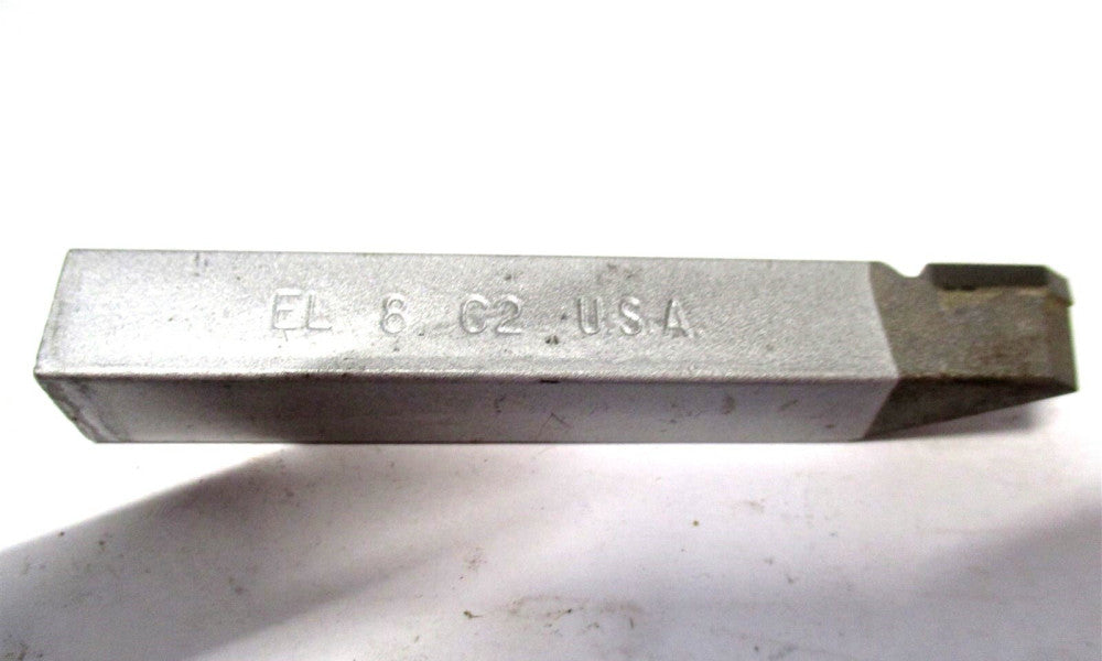 Made in USA (EL-8) 1/2 x 3-1/2 EL C2 LH 60° Carbide Offset Threading Tool Bit