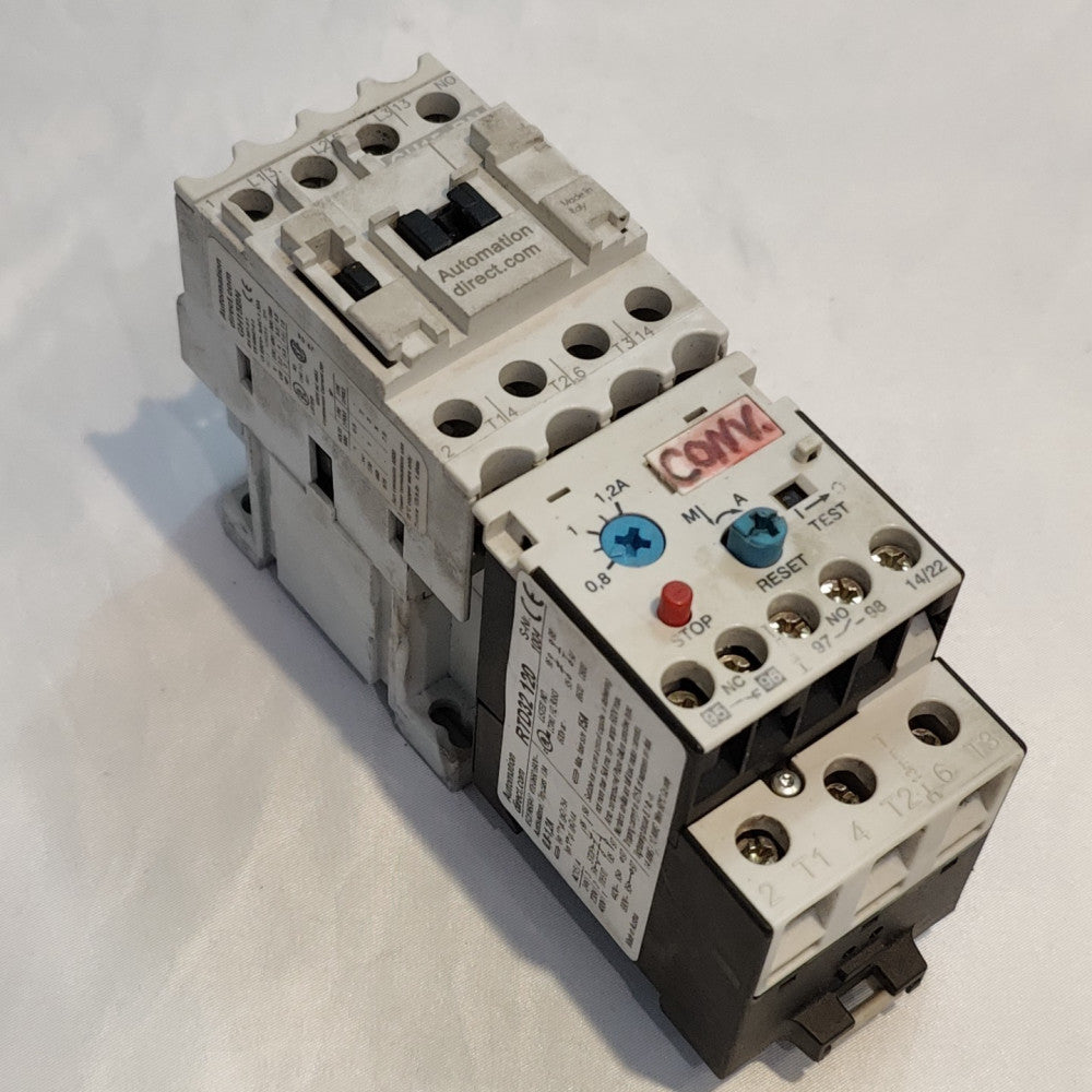 Automation Direct GH15BN Contactor W/ attached RTD32-120 Overload Relay