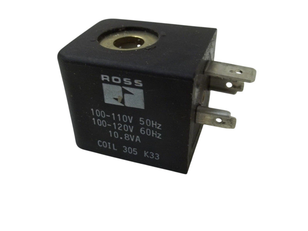 ROSS 305K33 SOLENOID COIL 100-120V 60HZ 10.8VA UNMP
