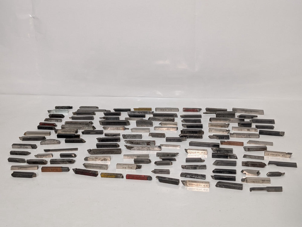 Huge Lot (80+ Pieces) Metalworking Tool Bits By Kennametal, Vasco, REX, duMont