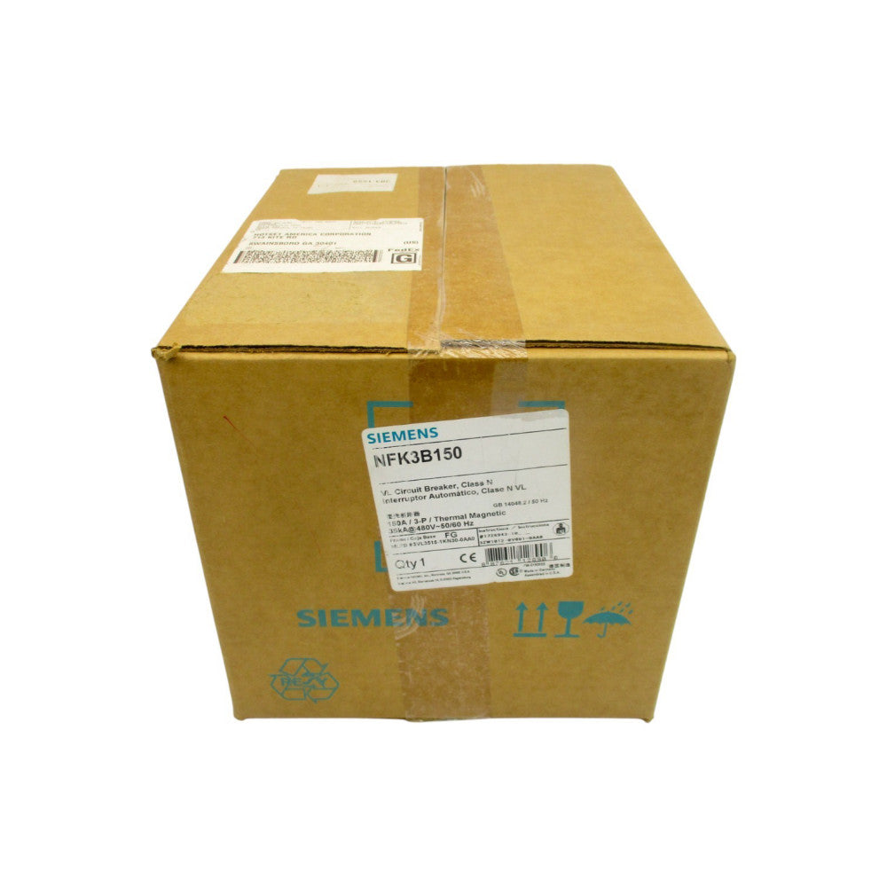 SIEMENS NFK3B150 3VL3515-1KN30-0AA0 480V 150A NSFS