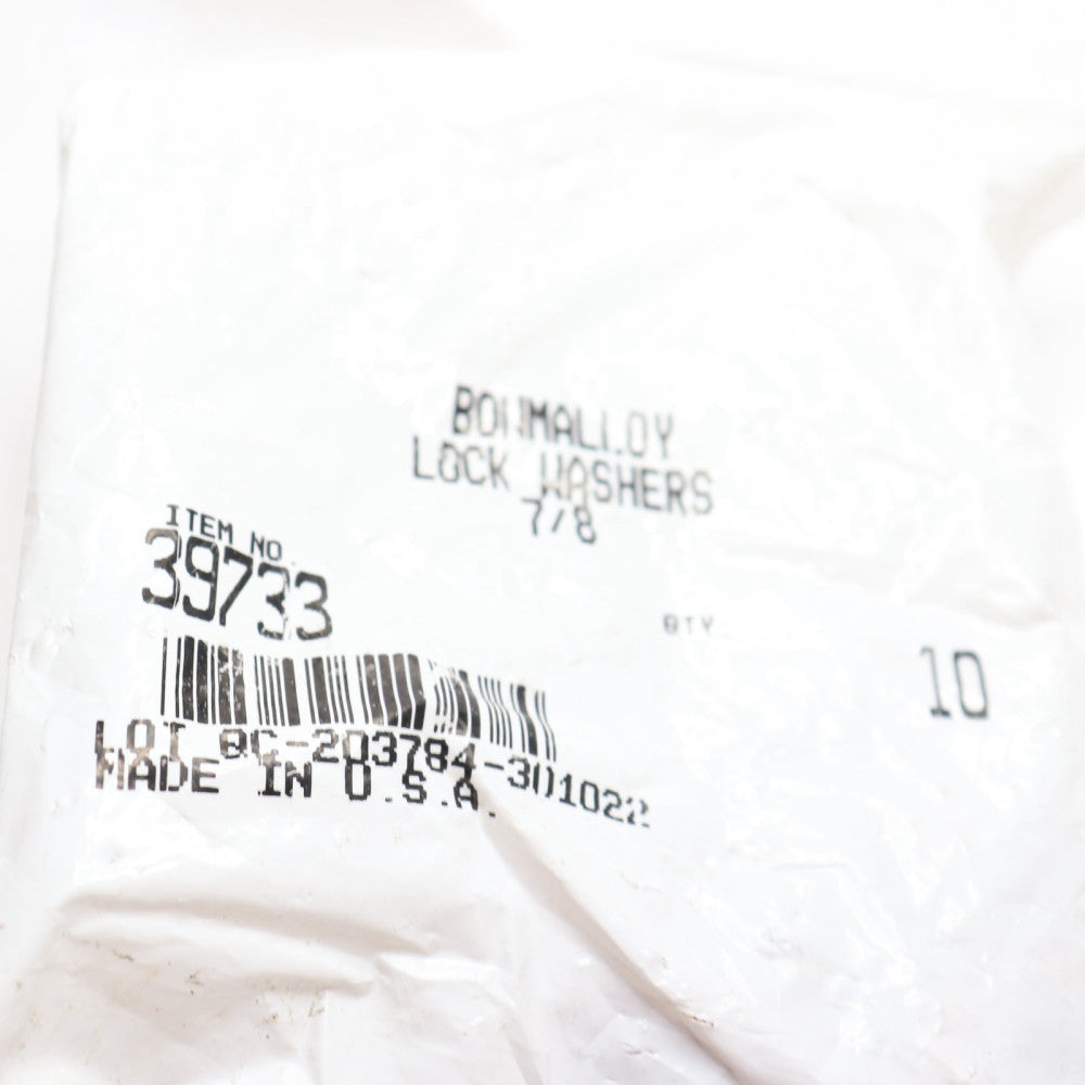 (10-Pk) Split Lock Washer AISI 4037 Alloy Steel 7/8â³ Screw 39733