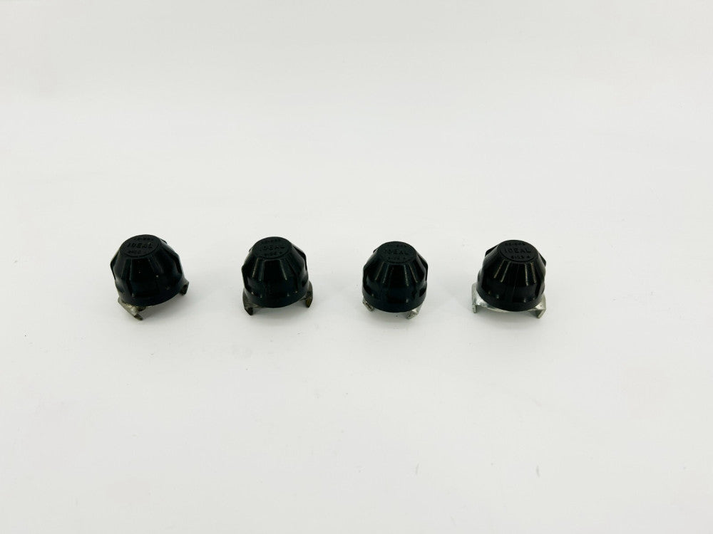 Lot of 4 New Ideal 32-003 Size 4 Fuse Clamps, 60A, 600V