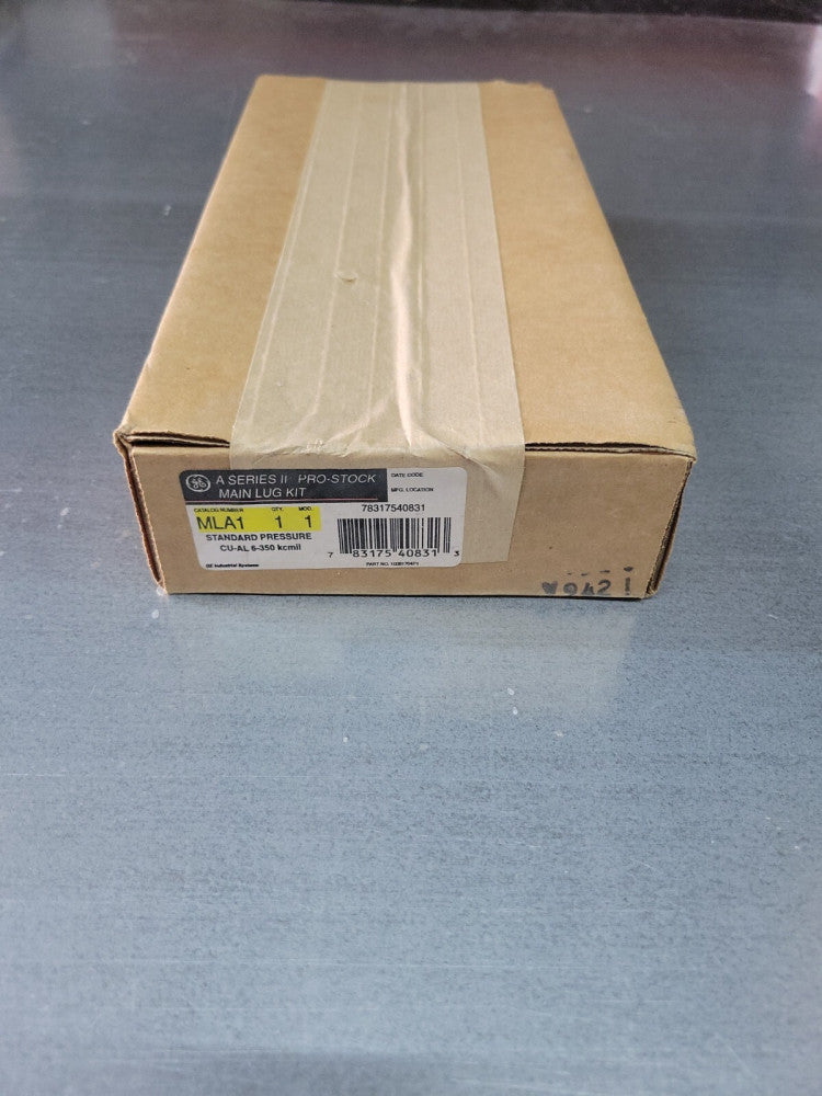 1-GE Pro-Stock MLA1 Pressure Main Lug Kit, 6 AWG, 350 kcmil Conductor CU-AL6-350