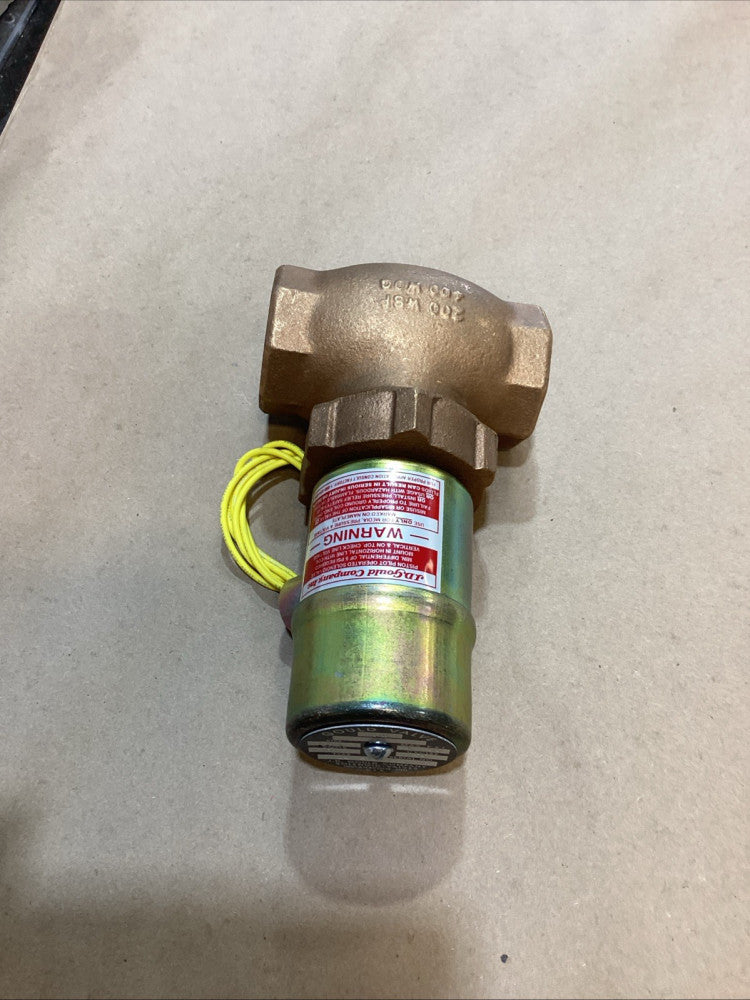 Gould Valve Q-3T *NEW* 1-1/4" Oil Solenoid 10-300 PSI 120VAC